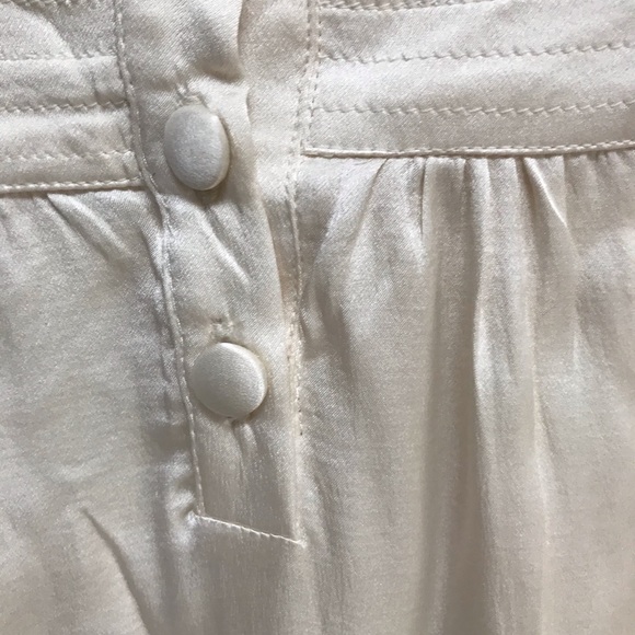 Silk ivory skirt - Picture 5 of 8